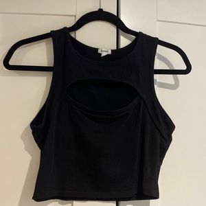Garage Black Tank Top